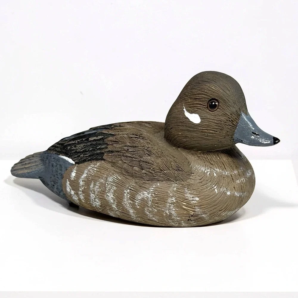 Jennings Decoy Co Bufflehead Duck Miniature Decoy Hand Painted Signed 4.5